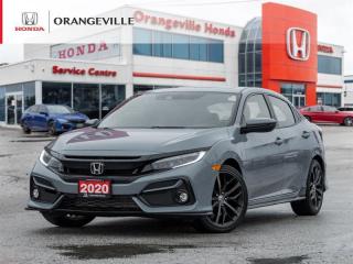 Used 2020 Honda Civic Sport Touring NAV | SUNROOF | LEATHER | LANE WATCH | WIRELESS CH for sale in Orangeville, ON