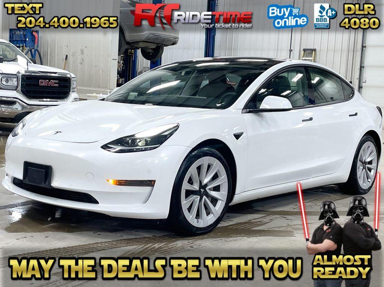 Used 2021 Tesla Model 3 STANDARD RANGE PLUS for sale in Winnipeg, MB