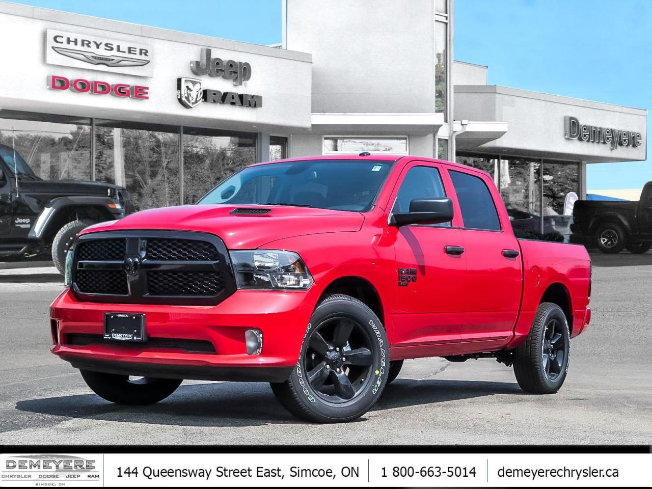 New 2023 RAM 1500 Classic NIGHT EDITION | SUB-ZERO PKG | SPORT HOOD for sale in Simcoe, ON