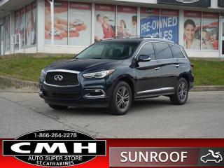 Used 2017 Infiniti QX60 Base  CAM ROOF LEATH HTD-S/W P/GATE for sale in St. Catharines, ON