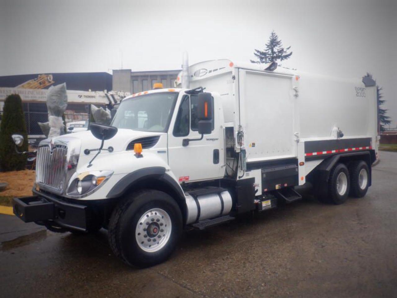 2008 International 7400 Garbage Truck Air Brakes Diesel, 9.3L, 6 cylinder, 1 door, automatic, 6X4, cruise control, air conditioning, AM/FM radio, white exterior, black interior. Certification and Decal valid until November 2022. Measurements: Total length 35 foot, Total width: 12 foot, height: 12.6 foot. (All the measurements are deemed to be true but are not guaranteed).  $28,710.00 plus $375 processing fee, $29,085.00 total payment obligation before taxes.  Listing report, warranty, contract commitment cancellation fee, financing available on approved credit (some limitations and exceptions may apply). All above specifications and information is considered to be accurate but is not guaranteed and no opinion or advice is given as to whether this item should be purchased. We do not allow test drives due to theft, fraud, acts of vandalism and undetectable impaired driving. Instead we provide the following benefits: Complimentary Warranty (with options to extend), Limited Money Back Satisfaction Guarantee on Fully Completed Contracts, Contract Commitment Cancellation, and an Open-Ended Sell-Back Option. Ask seller for details or call 604-522-REPO(7376) to confirm listing availability.