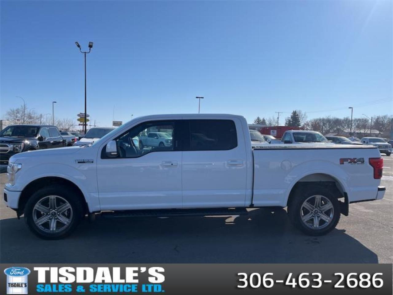 Used 2019 Ford F-150 Lariat   - Leather Seats -  Cooled Seats for sale in Kindersley, SK