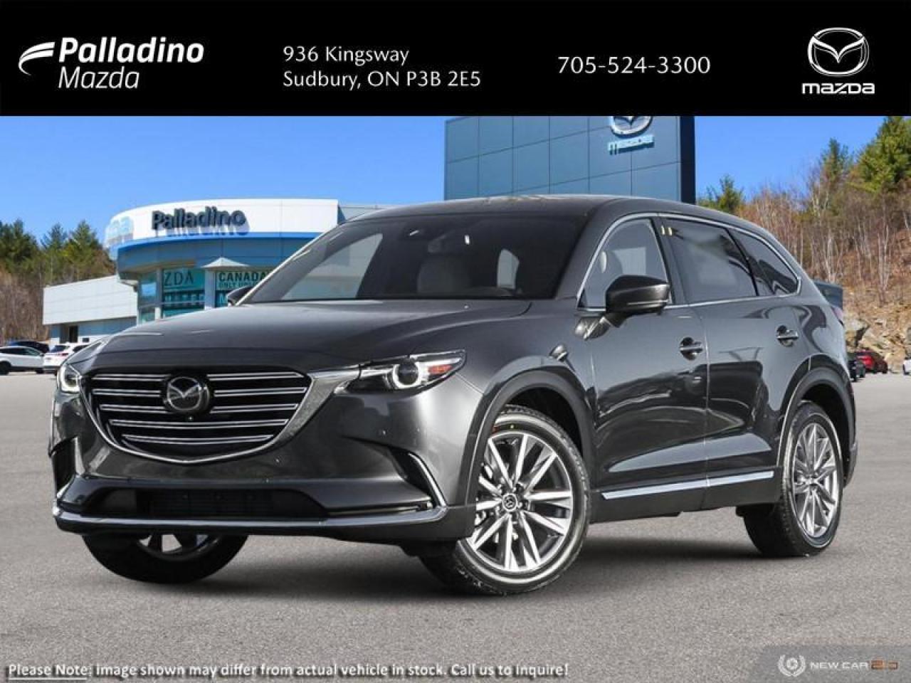 New 2023 Mazda CX-9 GT  - Cooled Seats -  HUD -  360 Camera for sale in Sudbury, ON