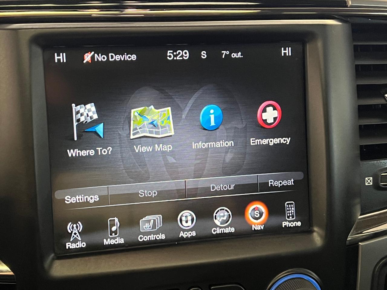 2016 RAM 1500 SPORT HEMI 5.7L 4x4+Roof+Leather+GPS+Accident Free Photo100