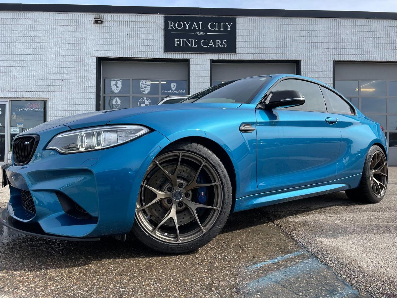 2016 BMW M2 LONG BEACH METALLIC BLUE!! CLEAN CARFAX!! DCT!!