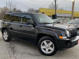 Used 2010 Jeep Patriot north/4WD/AUTO/ROOF/BLUETOOTH/ALLOYS/CLEAN CAR FAX for sale in Scarborough, ON