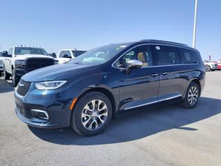 New 2023 Chrysler Pacifica Pinnacle Hybid for sale at Capital Dodge in Kanata, Ottawa, Ontario.  This Chrysler Pacifica Hybrid delivers a Gas engine powering this Variable transmission. TRANSMISSION: EFLITE ELECTRICALLY VARIABLE (STD), QUICK ORDER PACKAGE 2ES -inc: Engine: 3.6L Pentastar VVT V6 Hybrid, Transmission: eFlite Electrically Variable, FATHOM BLUE PEARL.* This Chrysler Pacifica Hybrid Features the Following Options *CARAMEL SEATS, BLACK W/BLACK & CARAMEL, PREMIUM LEATHER-FACED BUCKET SEATS, Wheels: 18 x 7.5 Polished Aluminum, Voice Activated Dual Zone Front Automatic Air Conditioning, Vinyl Door Trim Insert, Valet Function, Turn-By-Turn Navigation Directions, Trunk/Hatch Auto-Latch, Trip Computer, Trailing Arm Rear Suspension w/Coil Springs.* Why Buy From Us? *Thank you for choosing Capital Dodge as your preferred dealership. We have been helping customers and families here in Ottawa for over 60 years. From our old location on Carling Avenue to our Brand New Dealership here in Kanata, at the Palladium AutoPark. If youre looking for the best price, best selection and best service, please come on in to Capital Dodge and our Friendly Staff will be happy to help you with all of your Driving Needs. You Always Save More at Ottawas Favourite Chrysler Store* Visit Us Today *Test drive this must-see, must-drive, must-own beauty today at Capital Dodge Chrysler Jeep, 2500 Palladium Dr Unit 1200, Kanata, ON K2V 1E2.