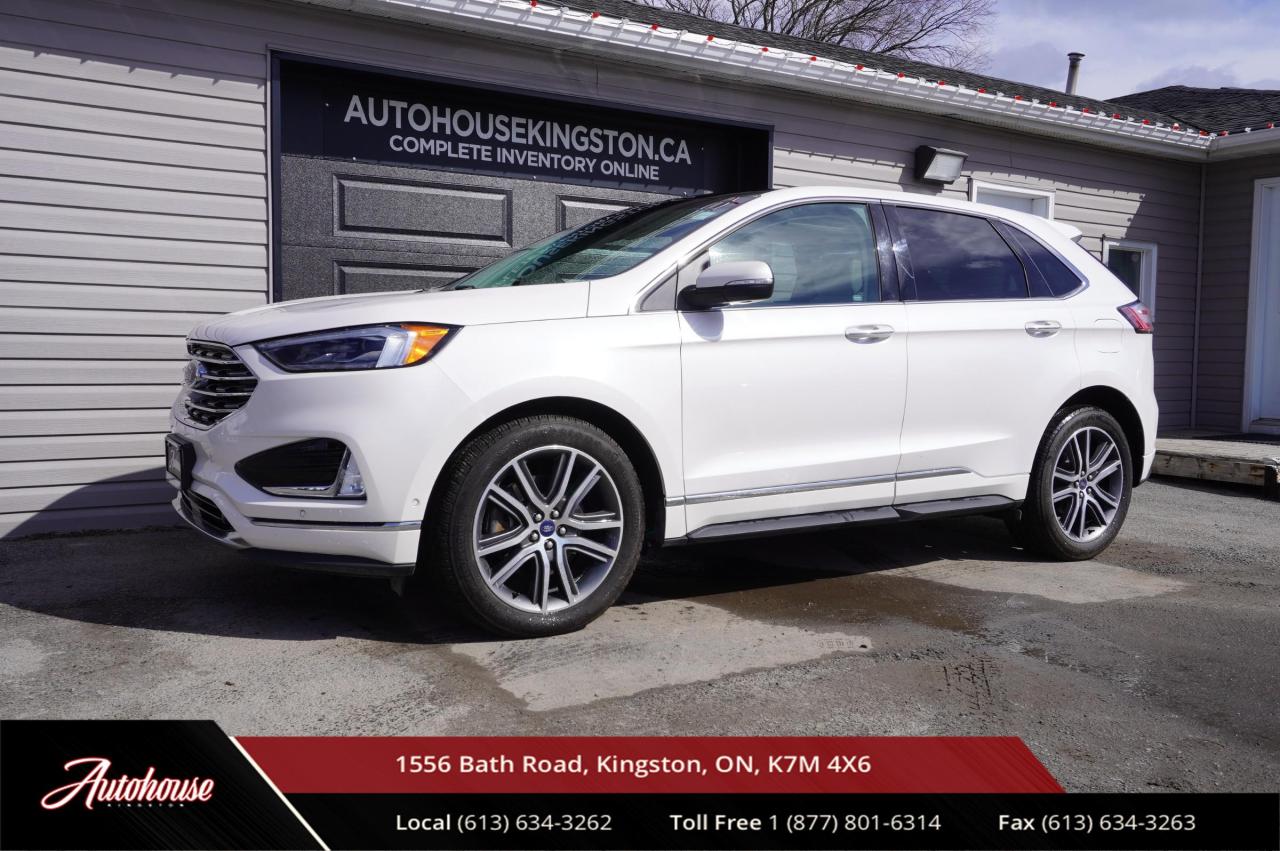 Used 2019 Ford Edge Titanium LEATHER - PANORAMIC MOONROOF - NAVIGATION for sale in Kingston, ON