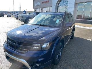 Used 2018 Dodge Journey CROSSROAD AWD,LEATHER,SUNROOF,DVD for sale in Slave Lake, AB
