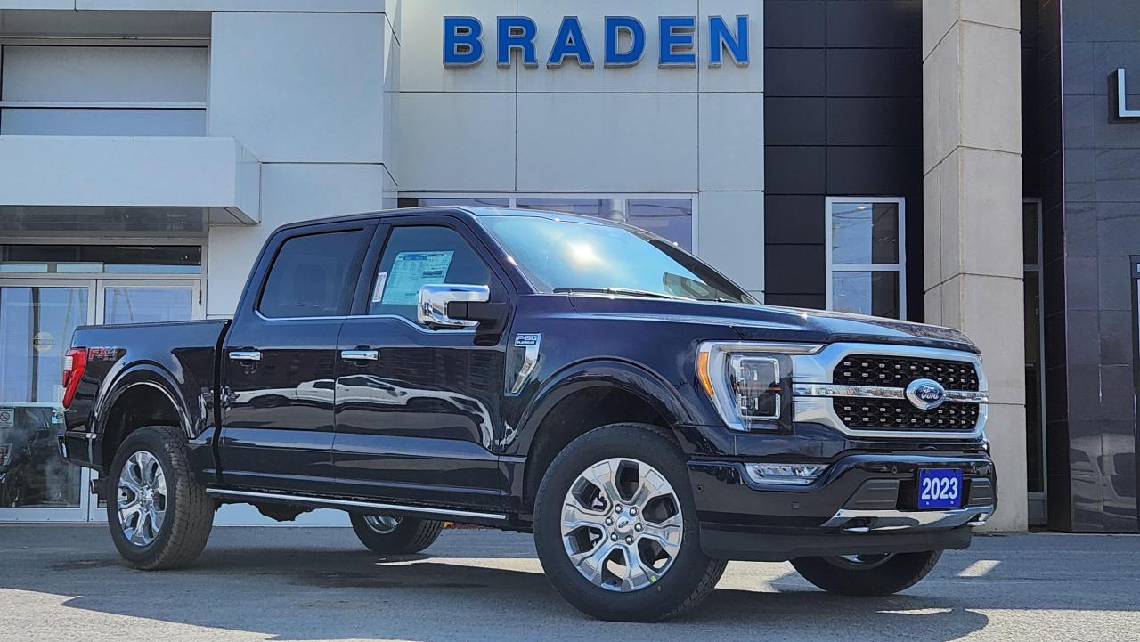 New 2023 Ford F-150 PLATINUM 4WD SUPERCREW 5.5' BOX for sale in Kingston, ON