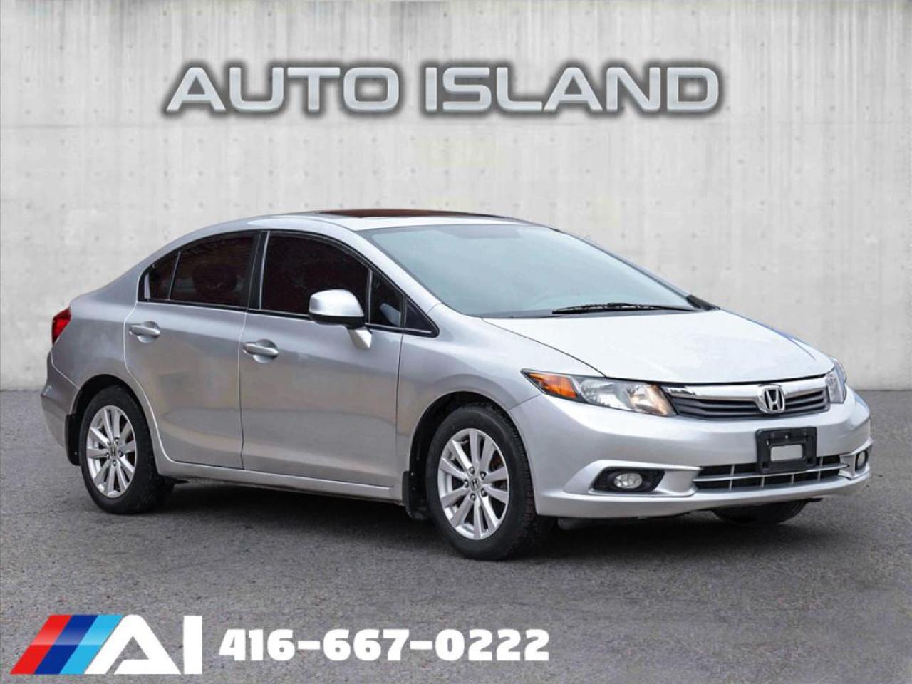 Used 2012 Honda Civic 4dr Auto EX , SUNROOF , ALLOYES ,FOG LIGHTS for sale in North York, ON