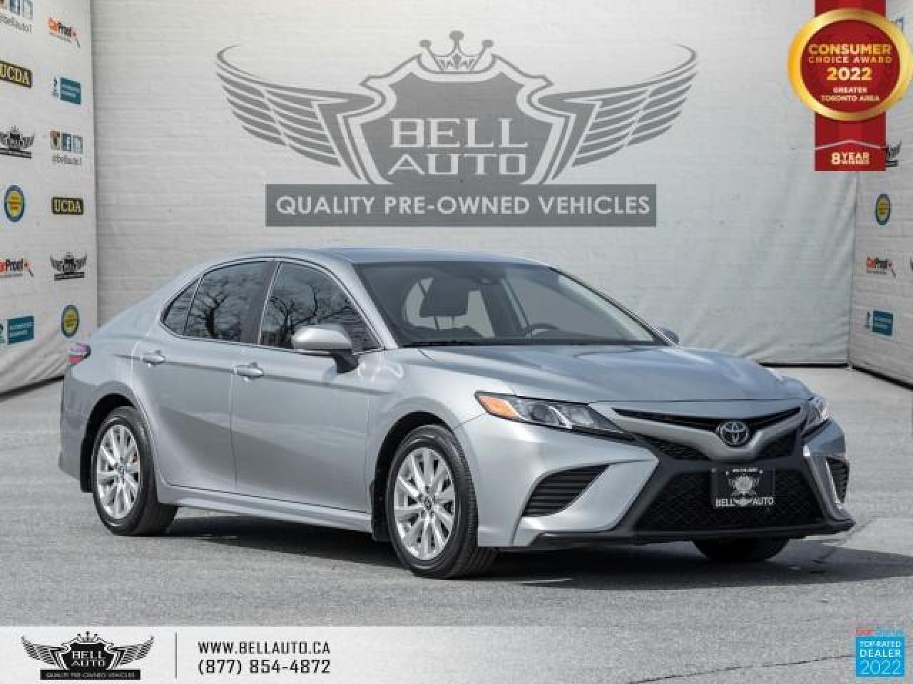 2019 Toyota Camry SE, BackUpCam, LaneDepartAssist, DualShift, LeatherInt Photo28