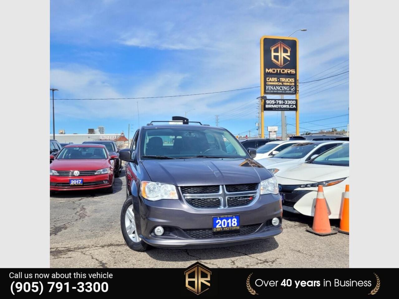 Used 2018 Dodge Grand Caravan No Accidents | Loaded |Crew | Nav | Power Doors for sale in Brampton, ON