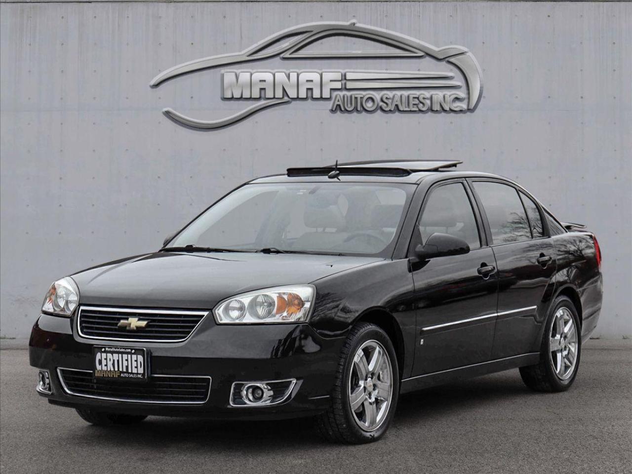 Used 2006 Chevrolet Malibu LTZ Sunroof Heated Seats Leather Low KM for sale in Concord, ON