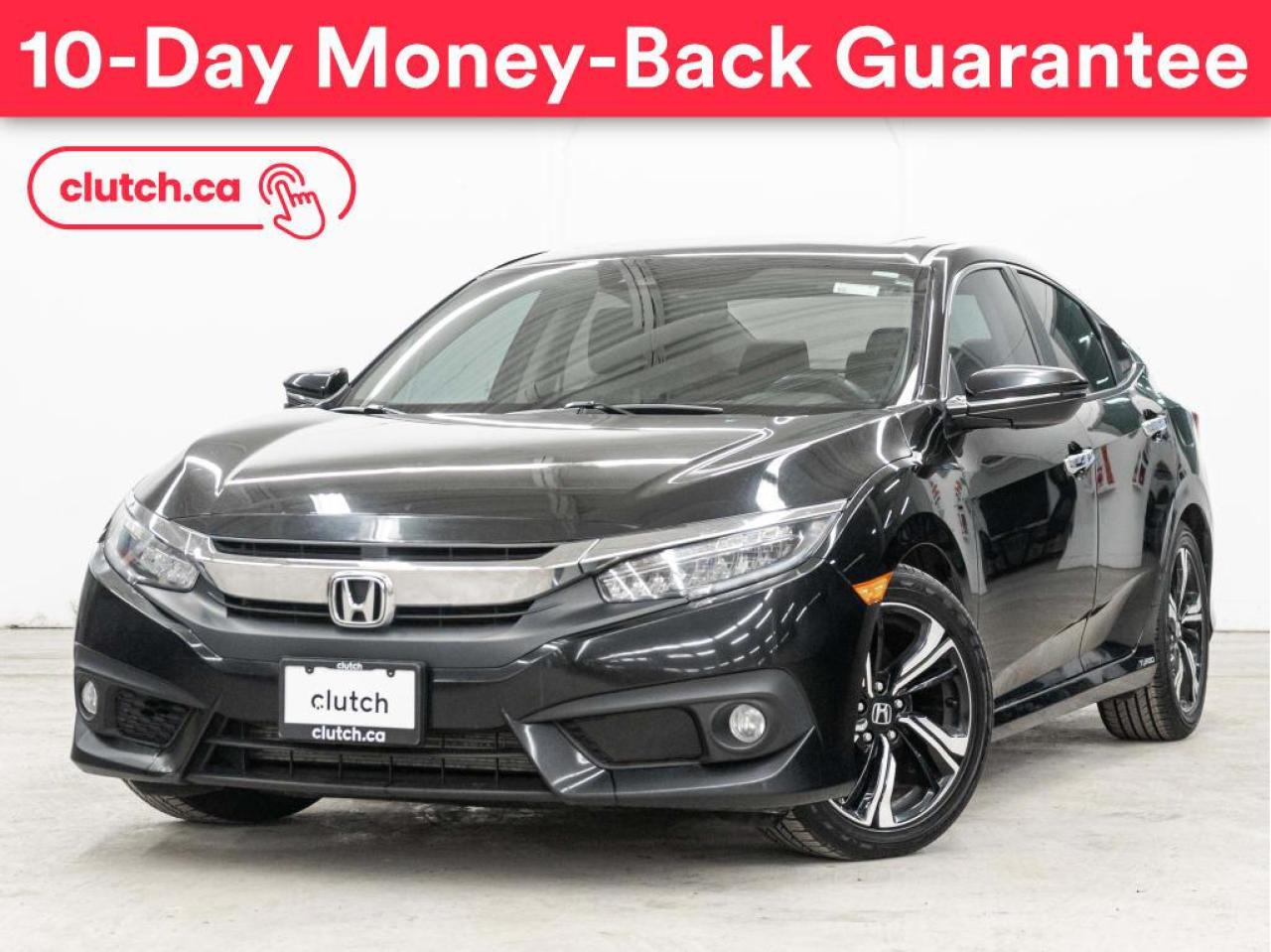 Used 2016 Honda Civic Sedan Touring w/ Navi, Honda Sensing & Lane Watch for sale in Toronto, ON