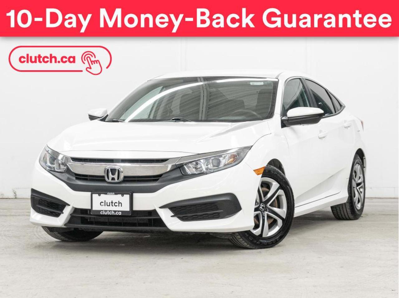 Used 2017 Honda Civic Sedan LX W/ CarPlay & Android Auto, Heated Front Seats for sale in Toronto, ON