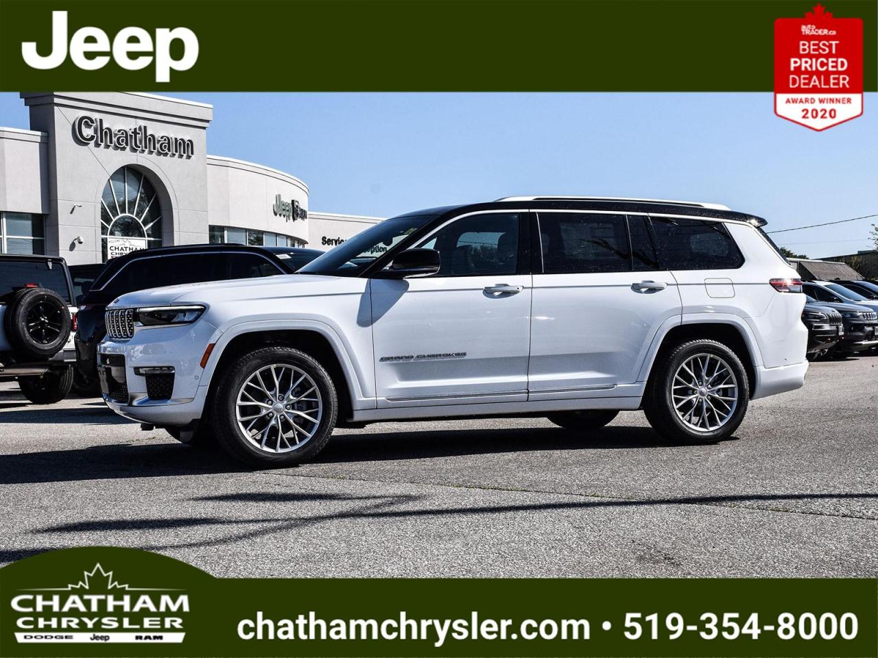 New 2023 Jeep Grand Cherokee L Summit for sale in Chatham, ON