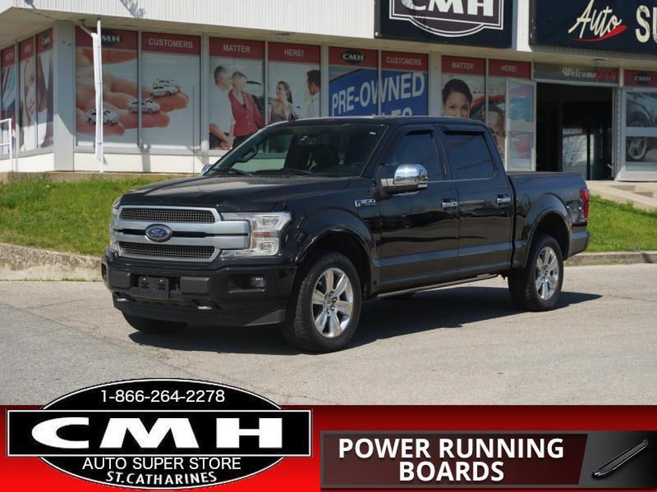 2018 Ford F-150 Platinum  NAV ADAP-CC ROOF COLD-SEATS