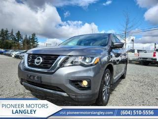 Used 2017 Nissan Pathfinder S V6  - Bluetooth -  SiriusXM for sale in Langley, BC