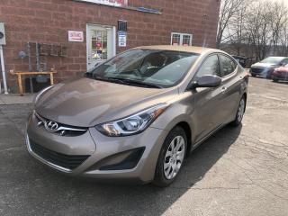 Used 2014 Hyundai Elantra GL 1.8L/ONE OWNER/NO ACCIDENTS/CERTIFIED for sale in Cambridge, ON