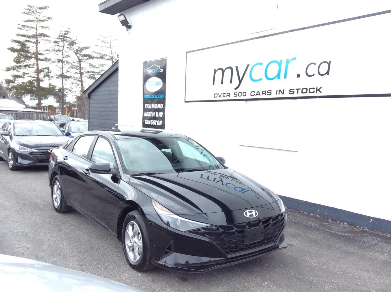 Used 2022 Hyundai Elantra ESSENTIAL APPLE/ANDRIOD PLAY. HEATED SEATS/WHEEL. BACKUP CAM for sale in North Bay, ON