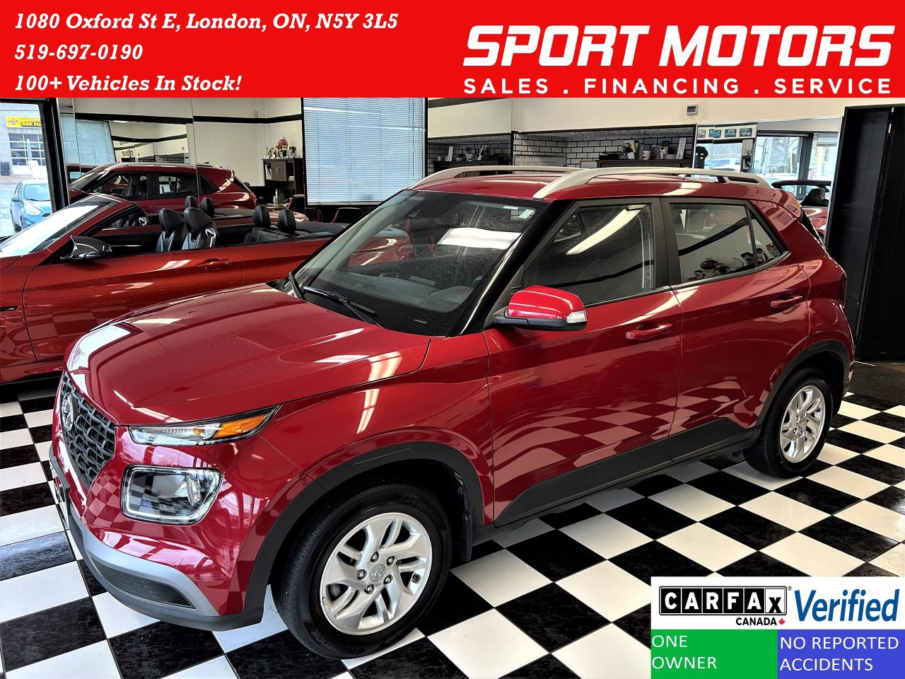 2020 Hyundai Venue Preferred+Camera+ApplePlay+HeatedSeats+CLEANCARFAX