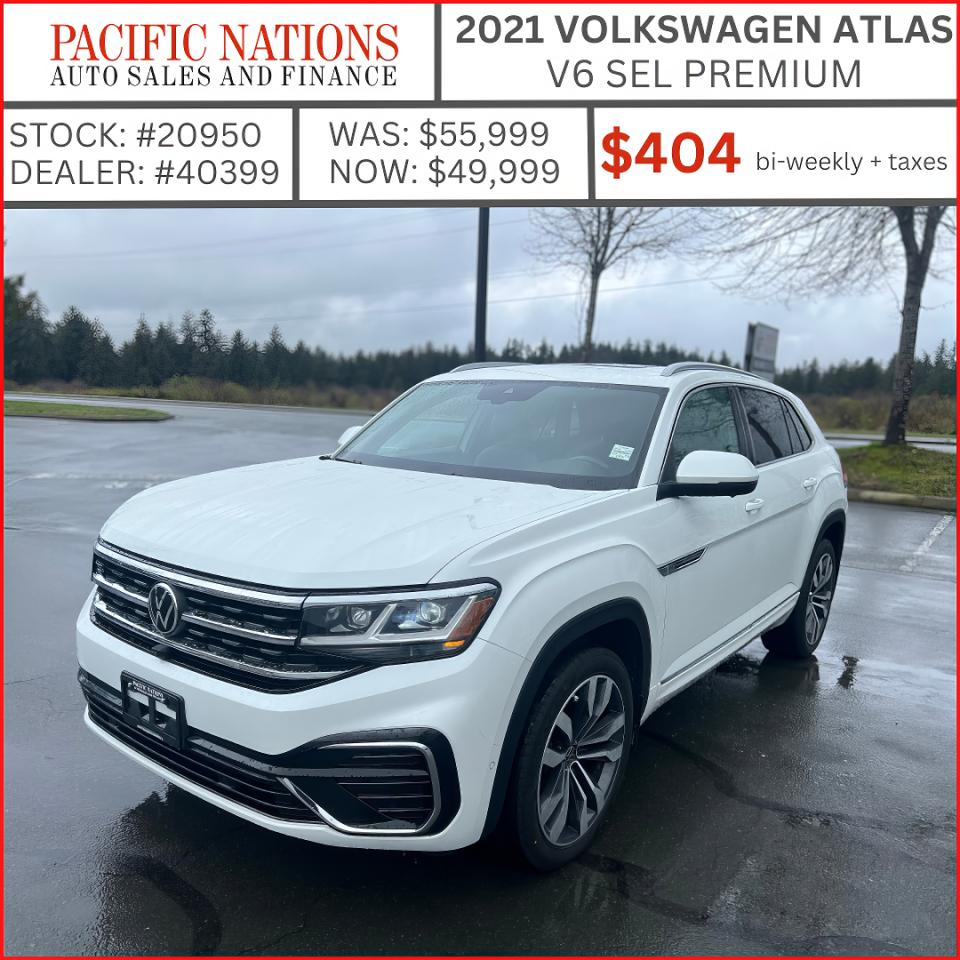 2021 Volkswagen Atlas V6 SEL Premium R-Line 4MOTION
