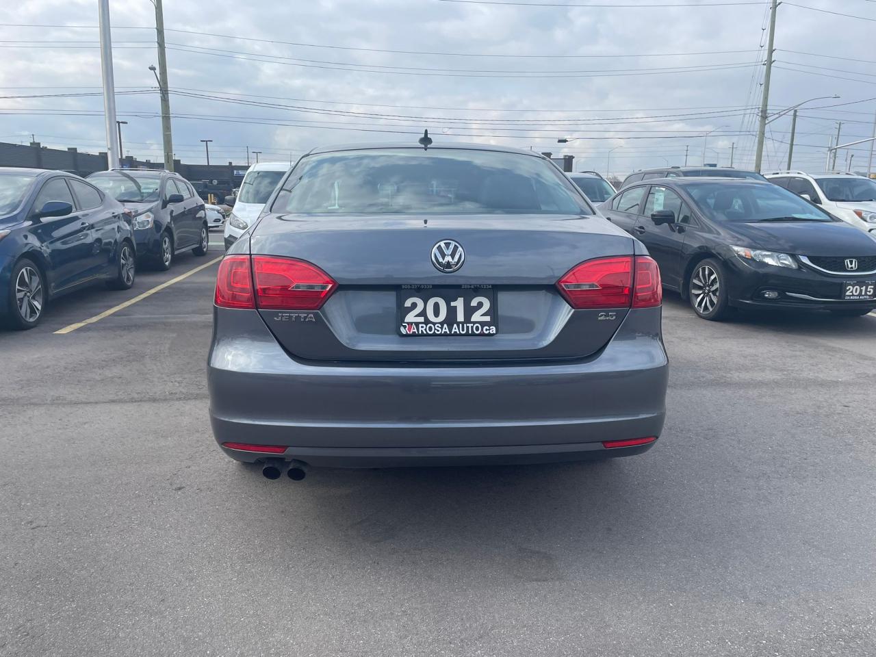 2012 Volkswagen Jetta 4dr 2.5L Auto Highline LEATHER SUNROOF NO ACCIDENT Photo4