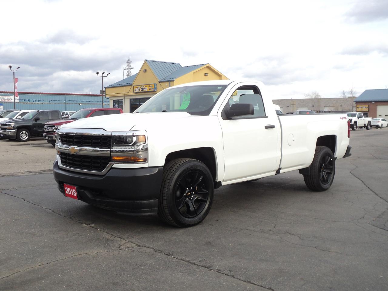 2018 Chevrolet Silverado 1500 WT RegCab 4x4 4.3L 8ftBox BackUpCam