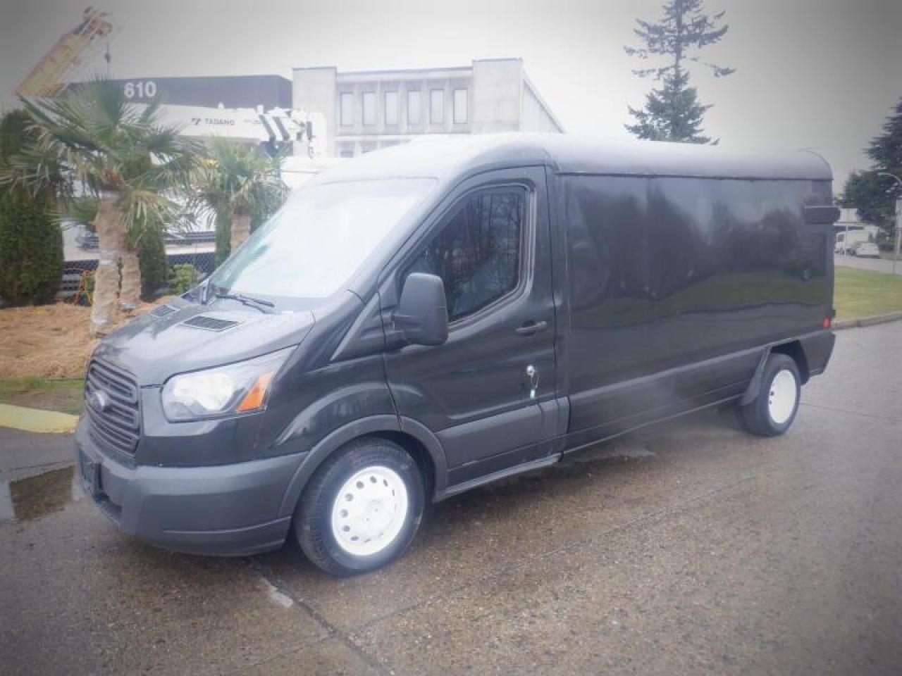 Used 2017 Ford Transit T-350  Bullet-Proof Glass 2 Seater Cargo Van Dually Diesel for sale in Burnaby, BC