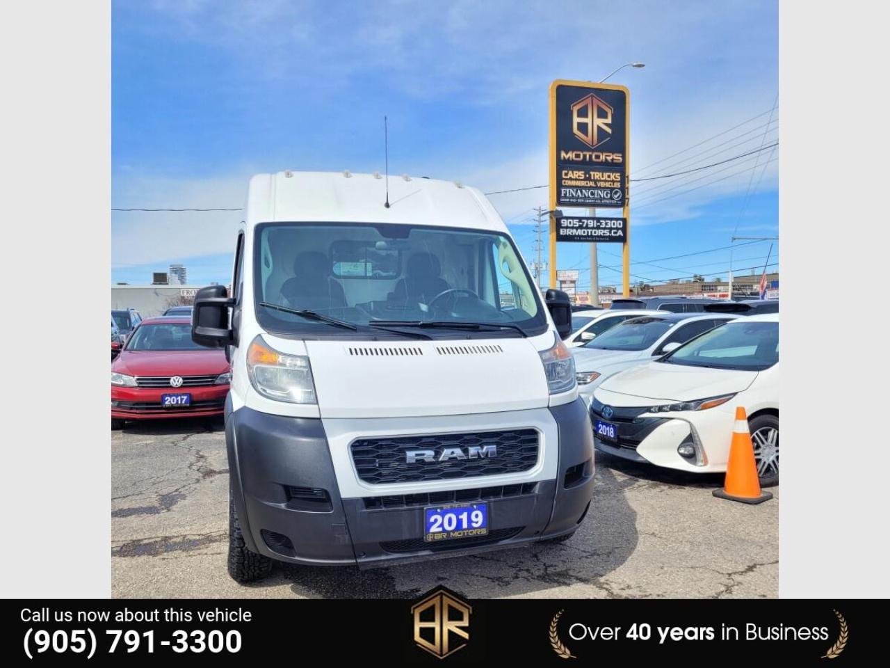 Used 2019 RAM ProMaster No Accidents | 2500 Tradesman 136-in. WB for sale in Brampton, ON