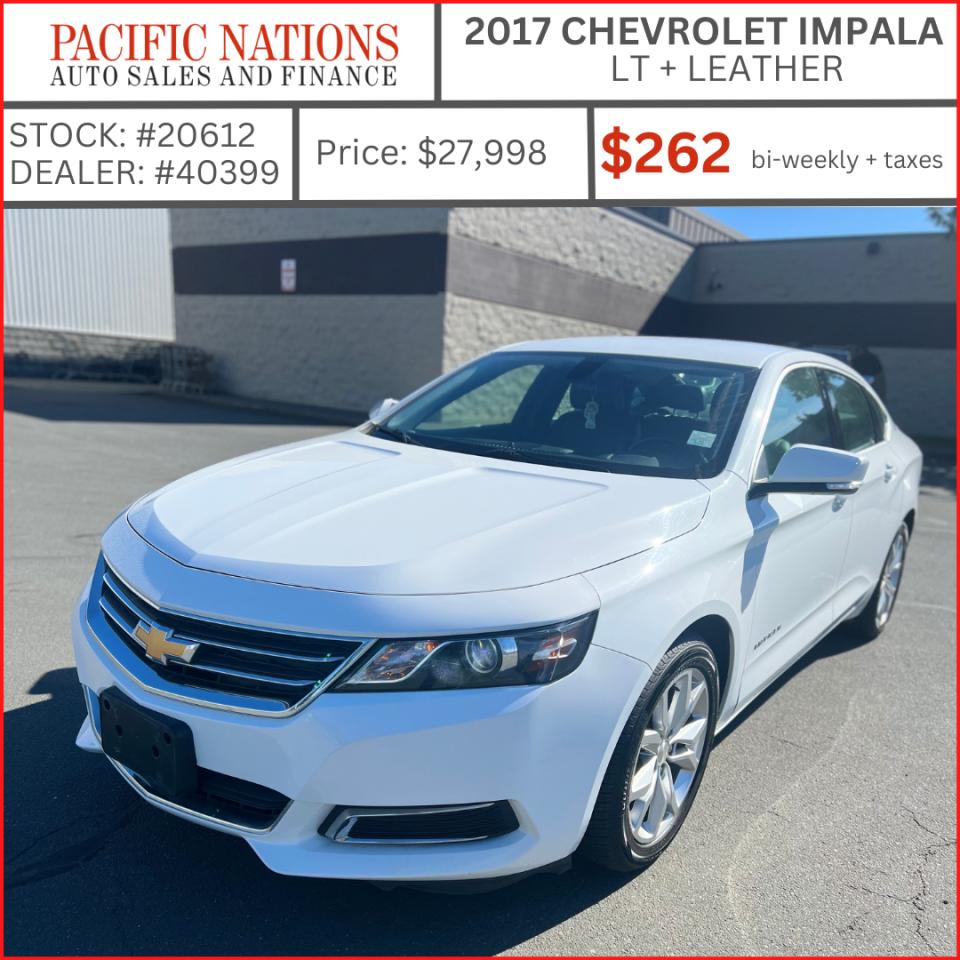 2017 Chevrolet Impala LT+LEATHER