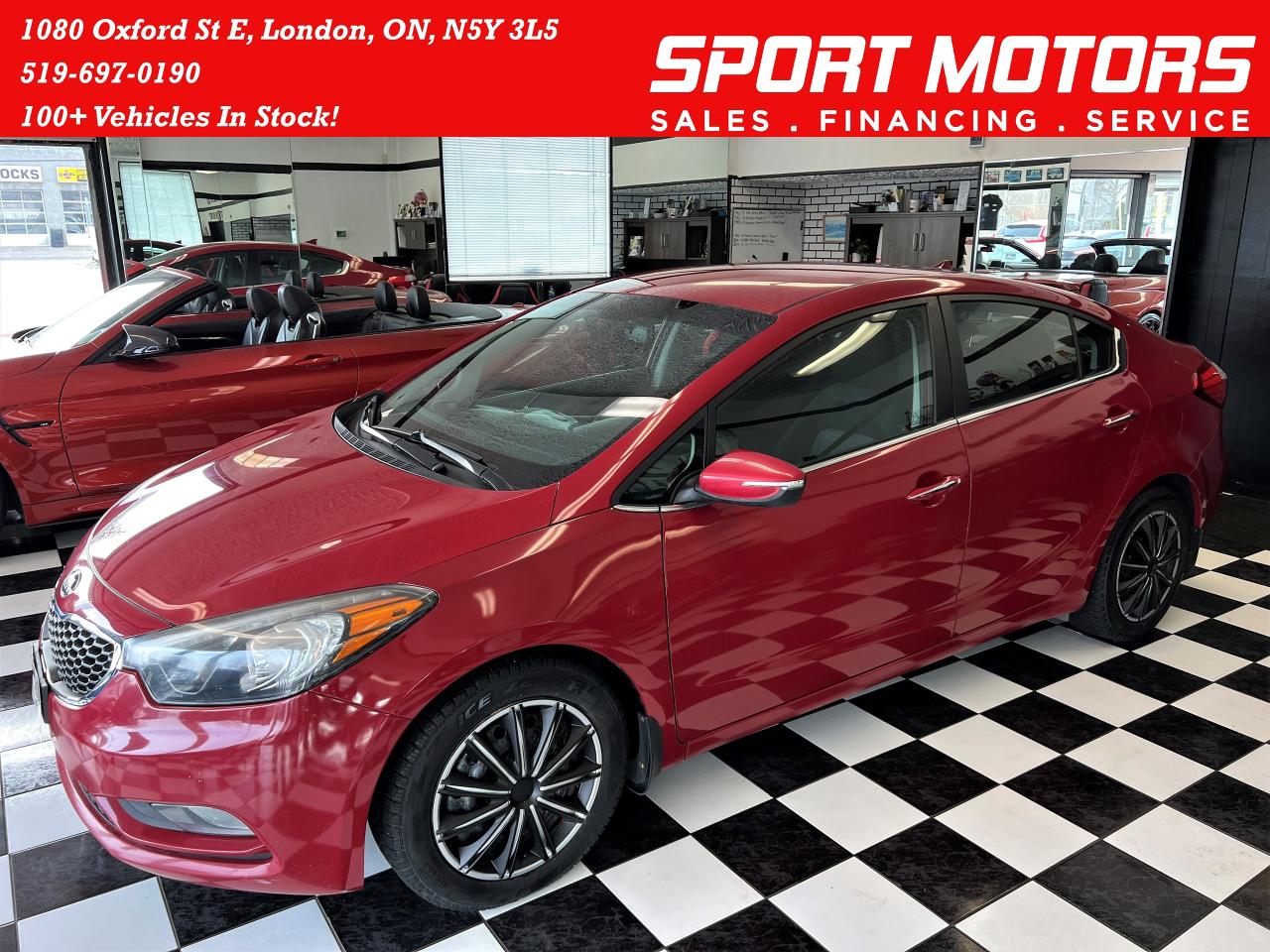 2015 Kia Forte EX+Camera+Heated Seats+Remote Start+XM+Bluetooth