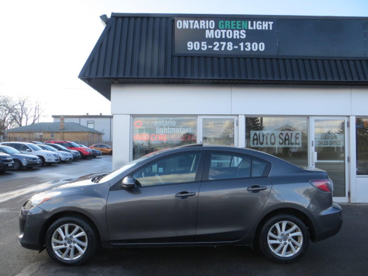 2013 Mazda MAZDA3 GS-SKY, SUNROOF, MANUAL TRANSMISSION, CERTIFIED