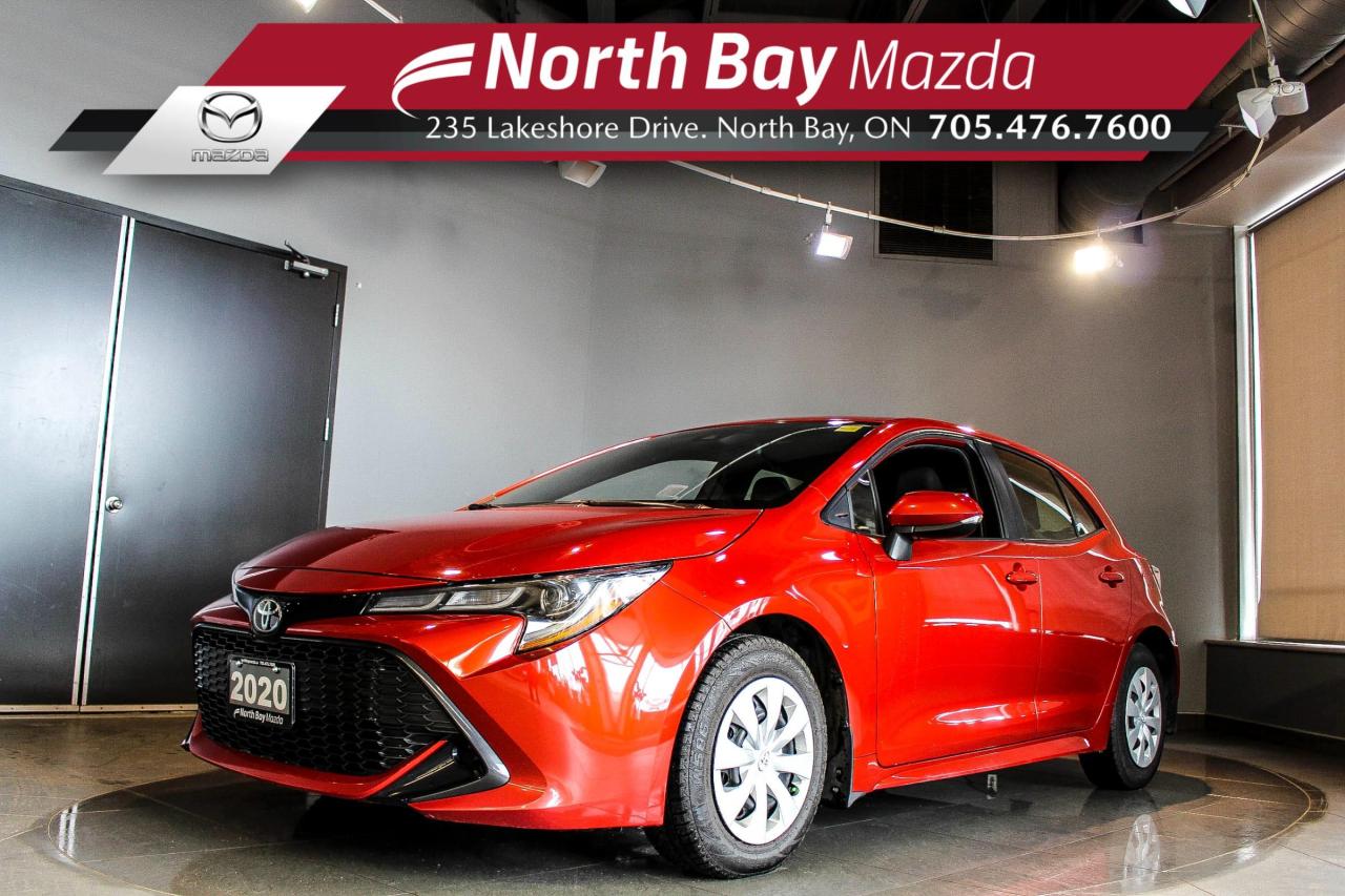 Used 2020 Toyota Corolla Hatchback New Wipers! New Front and Rear Brakes! Cruise Control - Bluetooth - Power Windows for sale in North Bay, ON