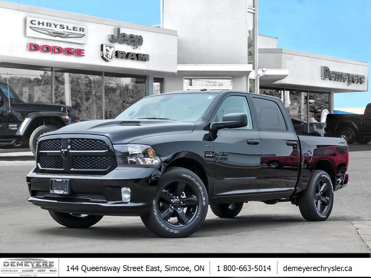 New 2023 RAM 1500 Classic NIGHT EDITION | SUB-ZERO PKG | SPORT HOOD for sale in Simcoe, ON