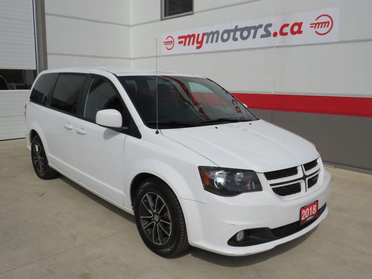 Used 2018 Dodge Grand Caravan GT ( **NO REPORTED ACCIDENTS**ALLOY WHEELS**FOG LAMPS**LEATHER SEATS**POWER SLIDING DOORS**POWER HATCH**POWER DRIVERS SEAT**POWER PASSENGER SEAT** HEATED SEATS** HEATED STEERING WHEEL**7 SEATER**AUTO HEADLIGHTS**BACKUP CAMERA**) for sale in Tillsonburg, ON