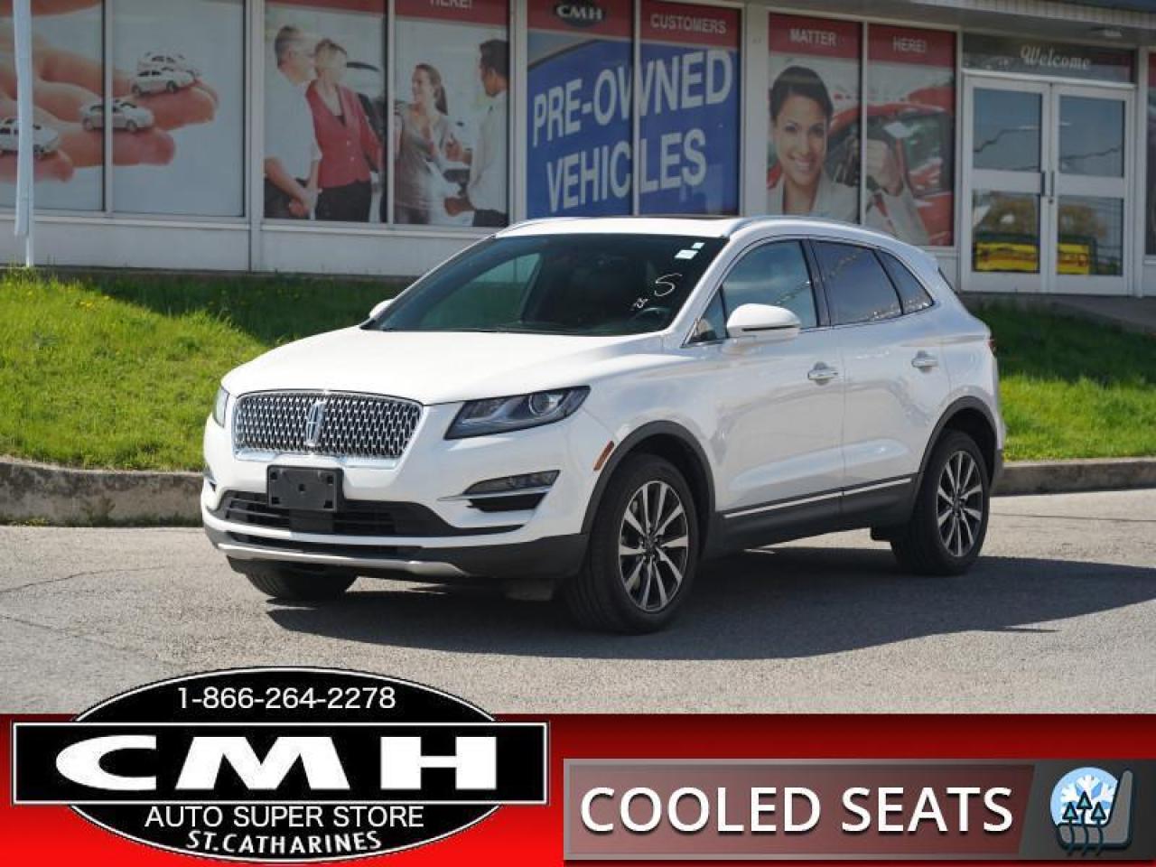2019 Lincoln MKC AWD Reserve  NAV ROOF COLD-SEATS P/GATE