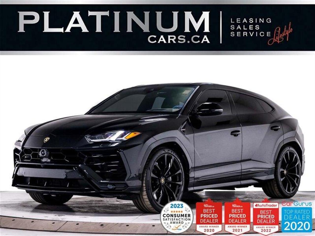 Used 2022 Lamborghini Urus 641HP, NAV, 360 CAM, HUD, B&O 3D SOUND, STYLE PKG for sale in Toronto, ON