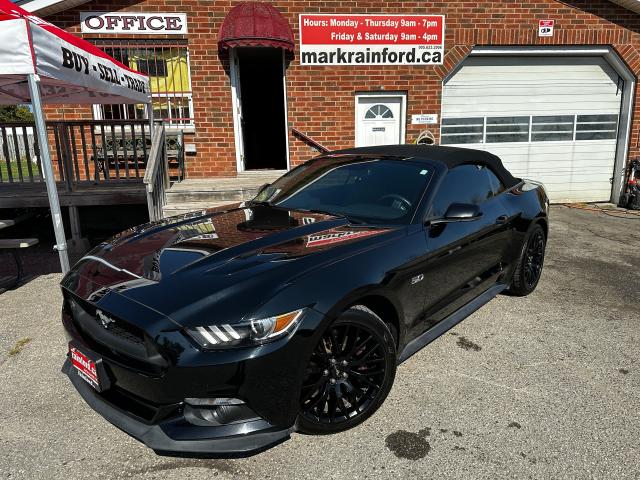 2016 Ford Mustang GT Prem. Conv. HTD/CLD LTHR Bluetooth Nav WiFi