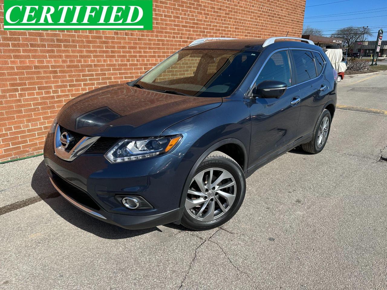 Used 2015 Nissan Rogue SL, AWD, Navigation, 360 Camera, Leather, Roof for sale in Oakville, ON