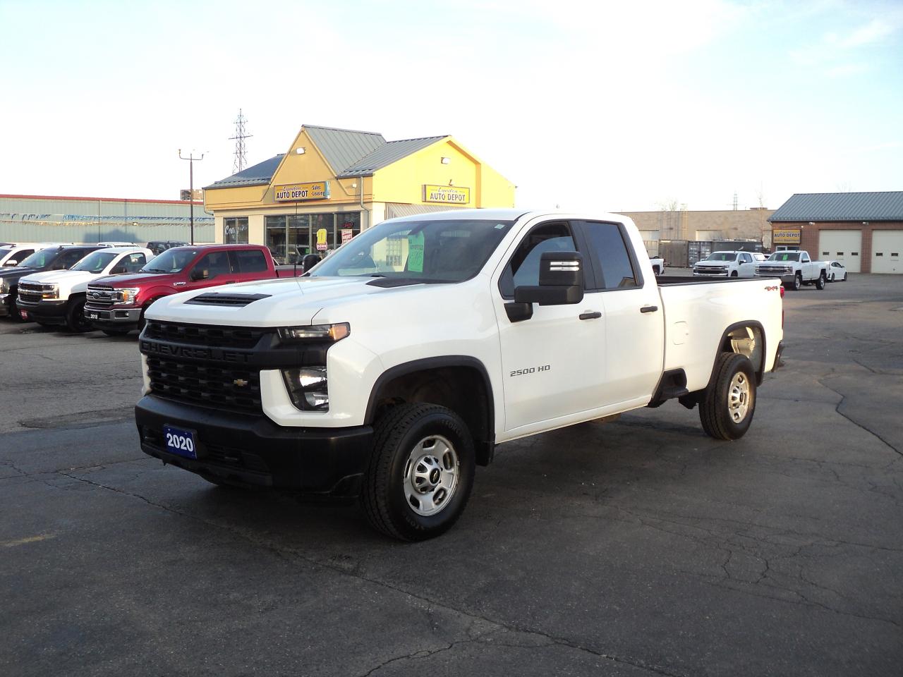 2020 Chevrolet Silverado 2500 HD WT DoubleCab 4x4 6.6L Gas 8ftBox BackUpCam