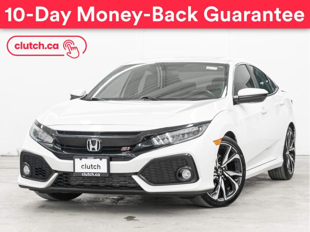 Used 2019 Honda Civic Sedan Si w/ Apple CarPlay & Android Auto, Rearview Camera for sale in Toronto, ON