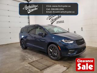 <b>Apple CarPlay,  Android Auto,  360 Camera,  Synthetic Leather Seats,  Heated Seats!</b><br> <br> <br> <br>  This Chrysler Pacifica is the most flexible minivan on the market, bar none. <br> <br>Designed for the family on the go, this 2023 Chrysler Pacifica is loaded with clever and luxurious features that will make it feel like a second home on the road. Far more than your moms old minivan, this stunning Pacifica will feel modern, sleek, and cool enough to still impress your neighbors. If you need a minivan for your growing family, but still want something that feels like a luxury sedan, then this Pacifica is designed just for you.<br> <br> This blue van  has a 9 speed automatic transmission and is powered by a  287HP 3.6L V6 Cylinder Engine.<br> <br> Our Pacificas trim level is Touring L. This Pacifica Touring L steps things up with Caprice synthetic leather upholstery, Apple CarPlay and Android Auto connectivity, USB mobile projection and an 360 camera system, along with great standard features like power sliding doors, heated and power-adjustable front seats with lumbar support and cushion tilt, 2nd row captains chairs with 60-40 split bench 3rd row seats, a heated TechnoLeather leatherette steering wheel, adaptive cruise control, proximity keyless entry with remote engine start, and a power tailgate for rear cargo access. Additional features also include a 10.1-inch infotainment screen powered by Uconnect 5, dual-zone front climate control, blind spot detection, Park Assist rear parking sensors, lane keeping assist with lane departure warning, and forward collision warning with active braking. This vehicle has been upgraded with the following features: Apple Carplay,  Android Auto,  360 Camera,  Synthetic Leather Seats,  Heated Seats,  Heated Steering Wheel,  Power Liftgate. <br><br> View the original window sticker for this vehicle with this url <b><a href=http://www.chrysler.com/hostd/windowsticker/getWindowStickerPdf.do?vin=2C4RC3BG4PR556838 target=_blank>http://www.chrysler.com/hostd/windowsticker/getWindowStickerPdf.do?vin=2C4RC3BG4PR556838</a></b>.<br> <br>To apply right now for financing use this link : <a href=https://www.indianheadchrysler.com/finance/ target=_blank>https://www.indianheadchrysler.com/finance/</a><br><br> <br/> Weve discounted this vehicle $4965. See dealer for details. <br> <br>At Indian Head Chrysler Dodge Jeep Ram Ltd., we treat our customers like family. That is why we have some of the highest reviews in Saskatchewan for a car dealership!  Every used vehicle we sell comes with a limited lifetime warranty on covered components, as long as you keep up to date on all of your recommended maintenance. We even offer exclusive financing rates right at our dealership so you dont have to deal with the banks.
You can find us at 501 Johnston Ave in Indian Head, Saskatchewan-- visible from the TransCanada Highway and only 35 minutes east of Regina. Distance doesnt have to be an issue, ask us about our delivery options!

Call: 306.695.2254<br> Come by and check out our fleet of 30+ used cars and trucks and 80+ new cars and trucks for sale in Indian Head.  o~o