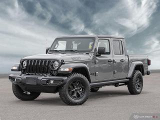 New 2023 Jeep Gladiator WILLYS | 4X4 | TOW | CLD WTHR | HARD TOP & MORE!! for sale in Milton, ON