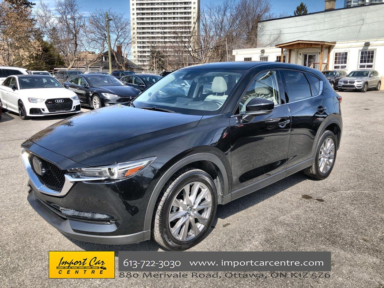 Used 2021 Mazda CX-5 GT LIKE NEW  LEATHER  BOSE SOUND  HUD  TECH PKG for sale in Ottawa, ON