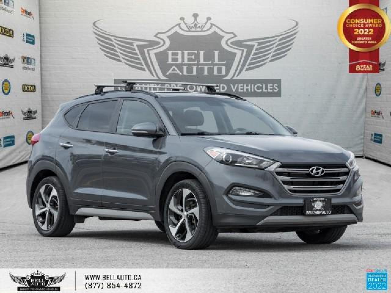 Used 2018 Hyundai Tucson SE, AWD, Pano, BackUpCam, Leather, B.Spot, SatelliteRadio, RoofRack for sale in Toronto, ON