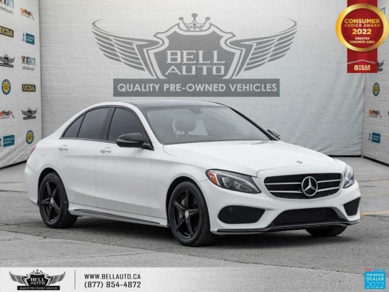 2016 Mercedes-Benz C-Class C 300, AWD, Pano, Navi, BackUpCam, B.Spot, NoAccident Photo31