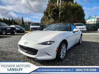 Used 2017 Mazda Miata MX-5 GS  - Navigation -  Heated Seats for sale in Langley, BC