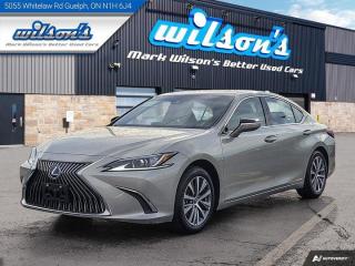 Used 2021 Lexus ES ES 300h Hybrid Leather, Sunroof, Navigation, Hot & Cold Seats, Blind Spot, Camera and More! for sale in Guelph, ON